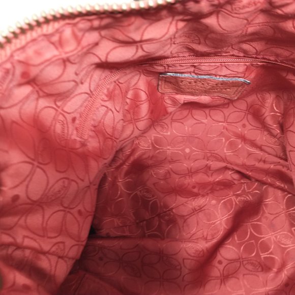 FOSSIL LONG LIVE VINTAGE RED HOBO BAG - Picture 9 of 16